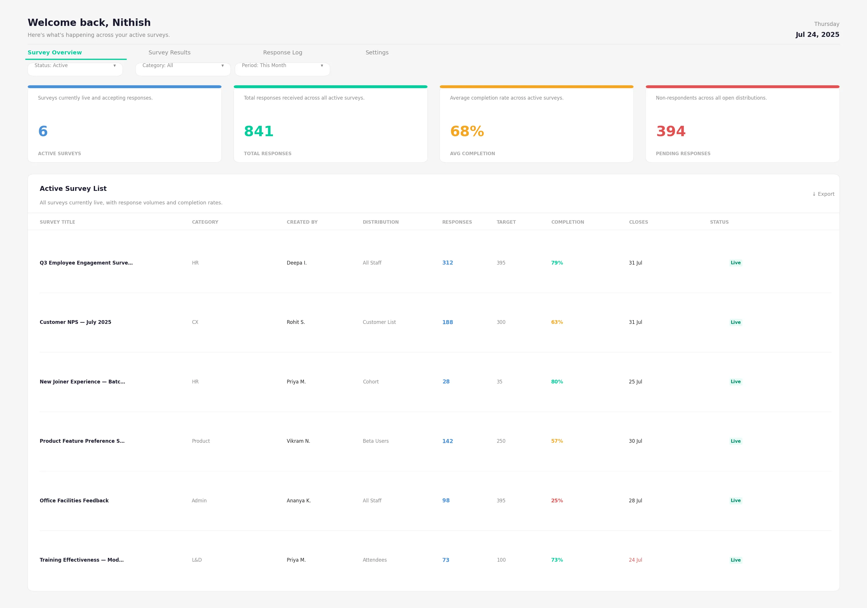Survey Builder